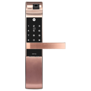 Yale RB Smart Lock For Private Space (Fingerprint Scanner, YDM 7116A, Red Bronze)