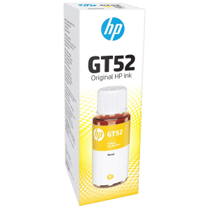 HP GT52 Original Ink Bottle (M0H54AA, Yellow)