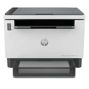 HP LaserJet Tank MFP 1005W Multi Function Wi-Fi Monochrome Laser Printer with Smart Guided Buttons (Auto On-Off Technology, Black & White)