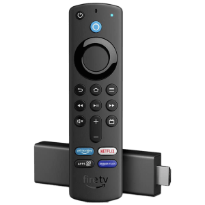 amazon Fire TV Stick 4K with Alexa Voice Remote 3rd Gen (Dolby Vision and Atmos Support, B08XVZRR21, Black)