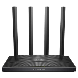 tp-link Archer C6U Dual Band 300 Mbps Wi-Fi Router (4 Antennas, 4 LAN Ports, Access Point Mode, Black)