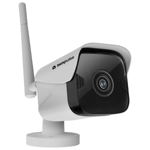 zunpulse CCTV Security Camera (Night Vision with Real-Time Monitoring, Camer - 720p, White)