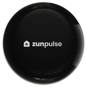 zunpulse Smart Remote Control For Air Conditioner (Wi-Fi Enabled IoT Control, ZUNSACR, Black)