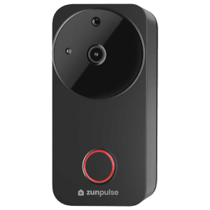 zunpulse Smart Door Bell (Motion Sensor Alert, ZUNSDB, Black)