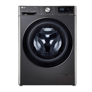 LG 11 kg 5 Star Inverter Fully Automatic Front Load Washing Machine (FHP1411Z9B.ABLQEIL, Steam Wash Technology, Black)