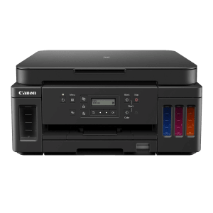 Canon Pixma G6070 All in One Wi-Fi Ink Tank Printer with 4 Additional Ink Bottles (Mobile & Cloud Printing, Black)