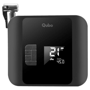 Qubo Smart Pro 150 psi Tyre Inflator for Cars & Bikes (5 Air Fill Mode, HIA02BL001, Black)