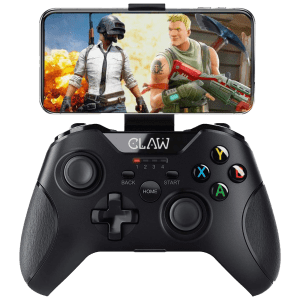 Claw Shoot Mobile Wireless Controller for Windows PC and Laptop (Rubberized Textured Grip, Black)