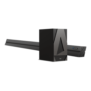 boAt Aavante Bar Aaupera 2.1 Channel 120 Watts Smart Soundbar Home Theatre (Built-In Alexa, Premium Black)