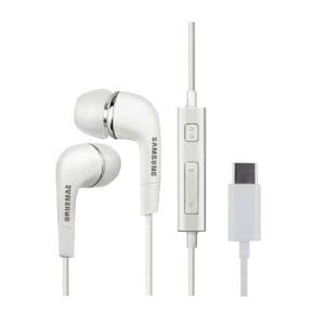 SAMSUNG IC050 In-Ear Wired Earphone with Mic (Type-C Interface Support, EO-IC050BWEGIN, White)