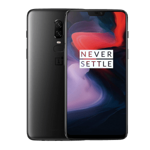 Refurbished OnePlus 6 (8GB RAM, 128GB, Mirror Black)