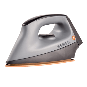 BLACK&DECKER 1100 Watts Dry iron (Heavy Weight, BXIR1102IN, Grey)