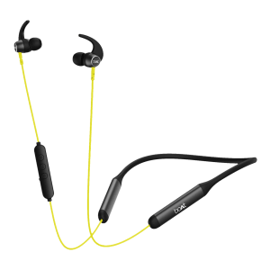 boAt Rockerz 330 Pro Neckband with Environmental Noise Cancellation Technology (IPX5 Water Resistant, ASAP Charge, Yellow)