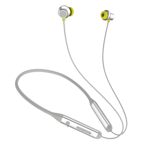 boAt Rockerz 330 Neckband with Active Noise Cancellation (IPX4 Water Resistant, Powerful Playback, Funky Grey)