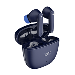 boAt Airdopes 113 TWS Earbuds (IPX4 Sweat Resistance, Beast Mode, Bold Blue)