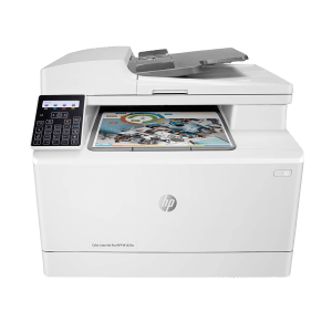 HP LaserJet Pro MFP M183FW Multi Function Wi-Fi Laser Printer with Smart Tasks (CIS Sensor, White)