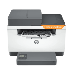 HP LaserJet MFP M233SDW Multi Function Wi-Fi Monochrome Laser Printer with Smart Guided Buttons (Fastest Two-Sided Printing, White)