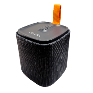 Croma Kube 5 Watts Portable Bluetooth Speaker (True Wireless Function, Black)