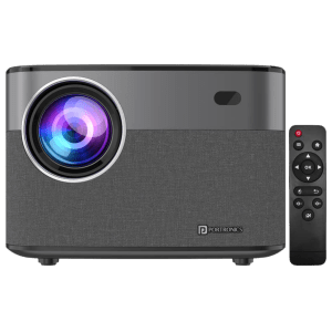 PORTRONICS Beem 300 Full HD LED Projector (300 Lumens, HDMI + USB, Hi-Fi Sound, POR 282, Black)