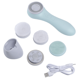 Carlton London Face Massager (Deep Cleansing Technology, CLSHCF201SSCFM, Green)