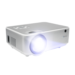 XElectron C9 Standard Full HD LED Projector (4200 Lumens, USB + HDMI + AV + VGA Ports, 1080p Support, White)