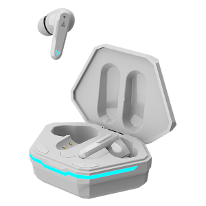 boAt Airdopes 191G TWS Earbuds (IPX5 Water Resistance, Quad Mics, White Siberia)