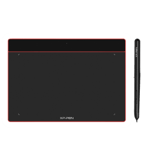 XP pen Deco Fun Large eWriter Tablet (11.8 Inch, Carmine Red)