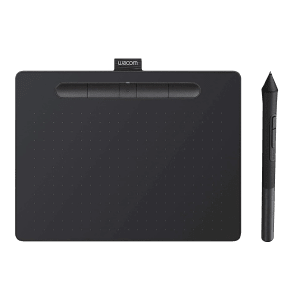 Wacom Intuos Small Graphics Tablet (7 Inch, Black)