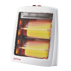 Lifelong Infinia 800 Watts Quartz Room Heater (Over Heat Protection, LLQH923, White)