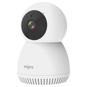 wipro Smart CCTV Security Camera (Infrared Night Vision, DC11080, White)