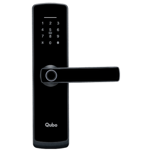 Qubo Smart Locks (5 Way Unlock, OC-HLM02BL1, Matte Black)