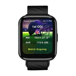 boAt Wave Pro Smartwatch with Health Monitoring (42.9mm HD Display, IP67 Sweat, Splash and Dust Resistant, Active Black Strap)