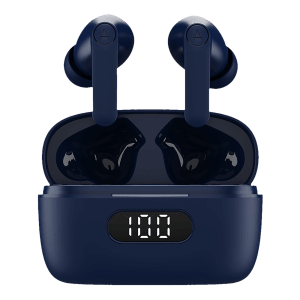 boAt Airdopes 121 Pro TWS Earbuds with Environmental Noise Cancellation Technology (IPX4 Water Resistance, ASAP Charge, Blue)