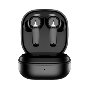 boAt Airdopes 418 TWS Earbuds with Active Noise Cancellation (IPX4 Water Resistant, IWP Technology, Black Storm)