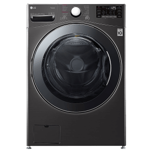 LG 21/12 kg 5 Star Inverter Fully Automatic Front Load Washer Dryer (FHD2112STB.ABLPEIL, Steam Wash Technology, Black VCM)