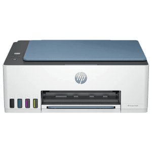 HP Smart Tank 525 All in One Inkjet Printer with Smart Guided Control Panel (Low-on-Ink Sensors, White)