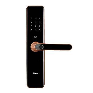 Qubo Smart Door Lock (Voice Assistant, OC-HLM01CU1, Copper)