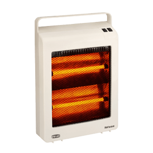 POLAR Hotwave 800 Watts Quartz Room Heater (Dual Heating Power Setting, RHQHW, White)