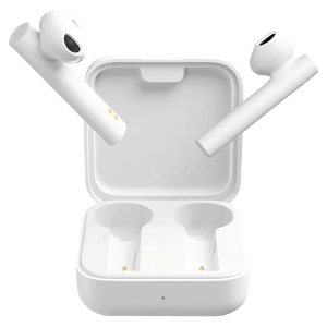 Xiaomi 2C BHR4353IN TWS Earbuds with Environmental Noise Cancellation (20 Hours Playback, White)