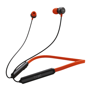 boAt Rockerz 195 Neckband (IPX4 Water Resistant, Google & Siri Compatibility, Fiery Black)