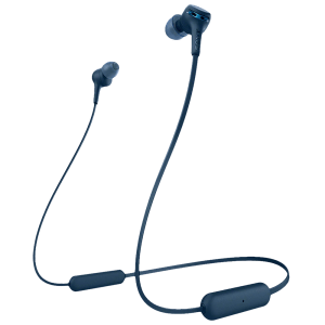 SONY Extra Bass WI-XB400/LZ IN Neckband (15 Hours Playtime, Blue)