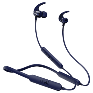 boAt Rockerz 255 Pro+ Neckband (IPX7 Sweat & Water Resistant, Google & Siri Compatibility, Navy Blue)