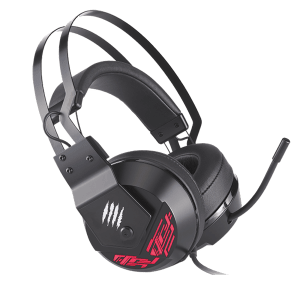 MAD CATZ The Authentic F.R.E.Q. 4 Wired Gaming Headset with Environmental Noise Cancellation (7.1 Surround Sound, Over Ear, Black)