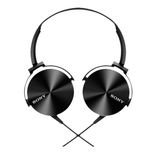 SONY MDR-XB450AP Wired Headphone with Mic (On Ear, Black)