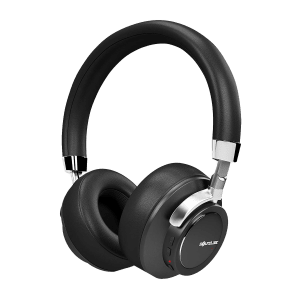 soundLOGIC BEB012PX Bluetooth Headphone with Mic (Passive Cancellation, On Ear, Black)