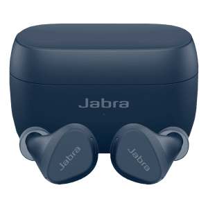 Jabra Elite 4 Active TWS Earbuds with Active Noise Cancellation (IP57 Water & Sweatproof, 28 Hours Playback, Navy Blue)