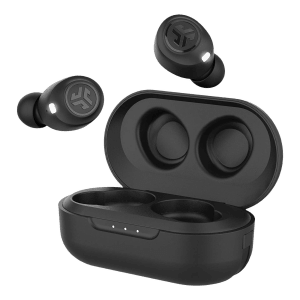 JLAB JBuds Air True IEUEBJBUDSAIRRBLK8 TWS Earbuds (IPX4 Sweat & Water Resistant, 32 Hours Playback, Black)