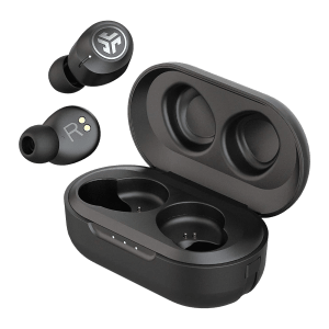 JLAB JBuds Air IEUEBJBAIRANCRBLK8 TWS Earbuds with Active Noise Cancellation (IP55 Water & Sweat Resistant, 40 Hours Playback, Black)