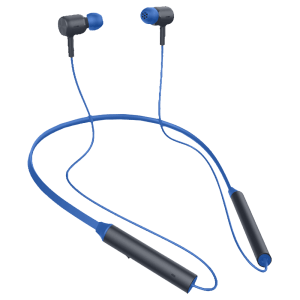 Redmi SonicBass ZBW4501IN Neckband with Environmental Noise Cancellation (IPX4 Splash & Sweat Resistant, 12 Hours Playtime, Blue)