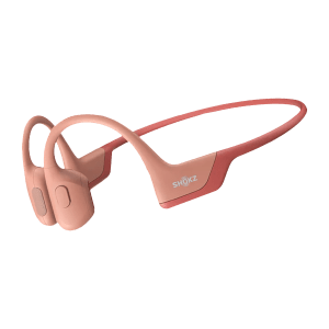 SHOKZ OpenRun Pro Bone Conduction Bluetooth Headphone with Noise Isolation (IP55 Water Resistant, Premium Sound, Pink)